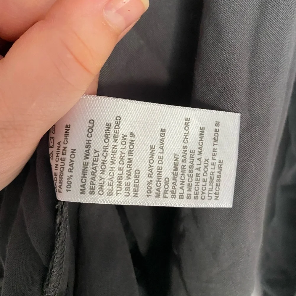 SILENCE + NOISE RAYON OPEN FRONT JACKET WITH POCKETS SIZE M - Picture 2 of 4